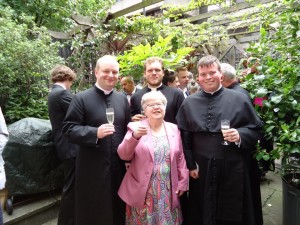 Recently ordained former Pastoral Assistants with our Lay Reader Brenda 